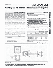 DataSheet MAX13485E pdf